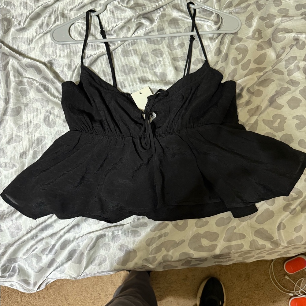 Elegant Black Women's Top